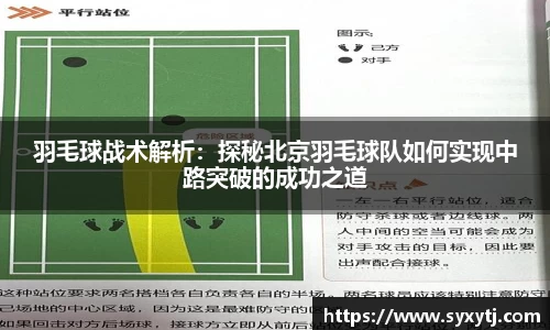 羽毛球战术解析：探秘北京羽毛球队如何实现中路突破的成功之道